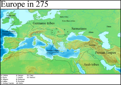 Europe in 275 (Gaul Rising)