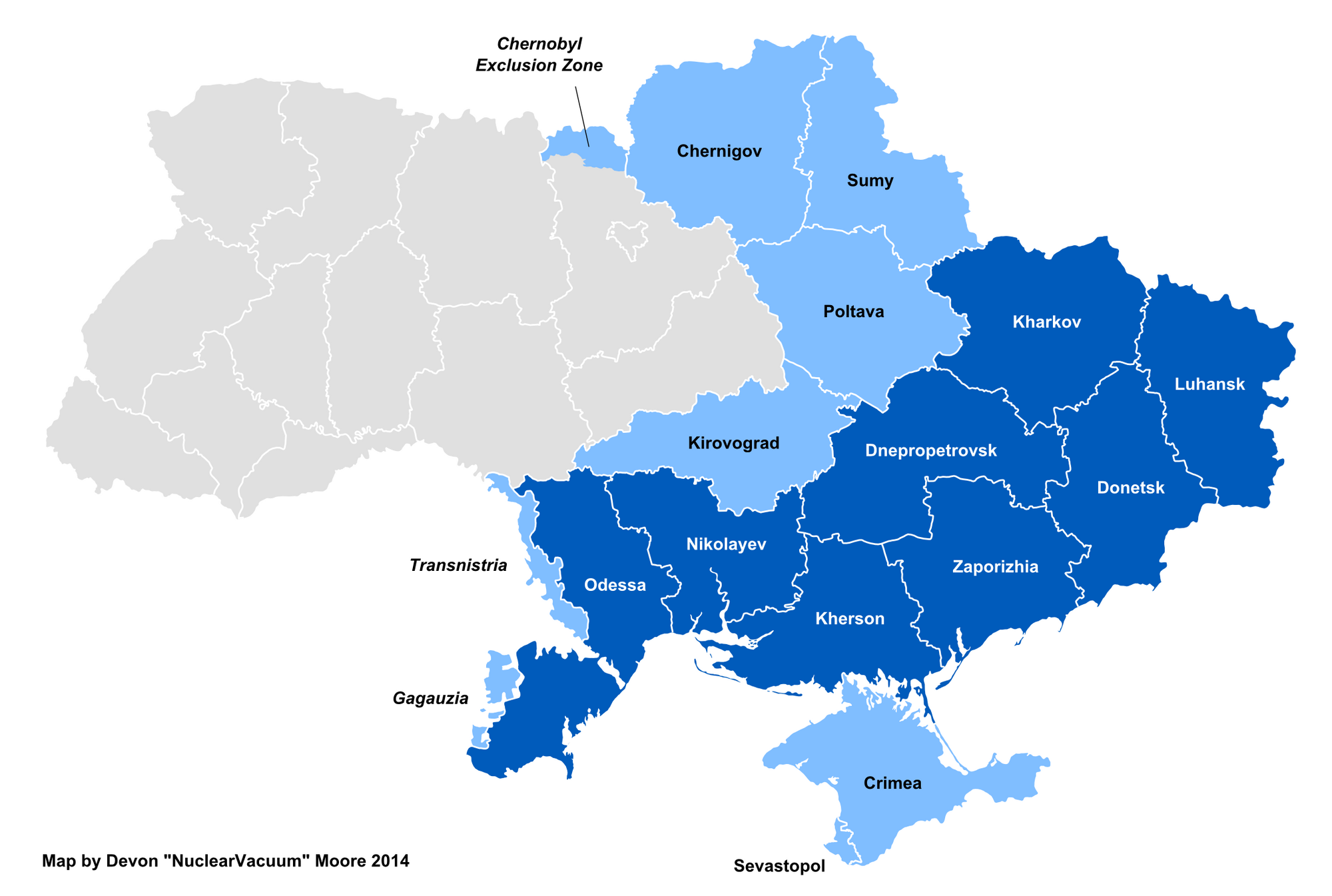Разделение украины
