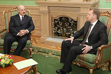 Лукашенко и Шувалов