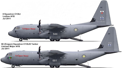 Welsh AF C130