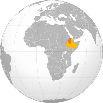 Ethiopia Quietly Into The Night Map Game Alternative History