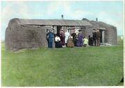 Saskatchewan sod house