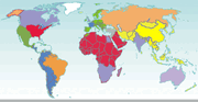 World Map 1812