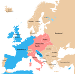 Alianzen in Europa 1911 Vive l'empereuer