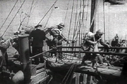 French troop rescue ship