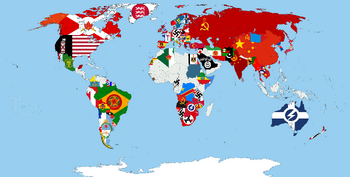 Fascismo vs. Comunismo (Flagmap)