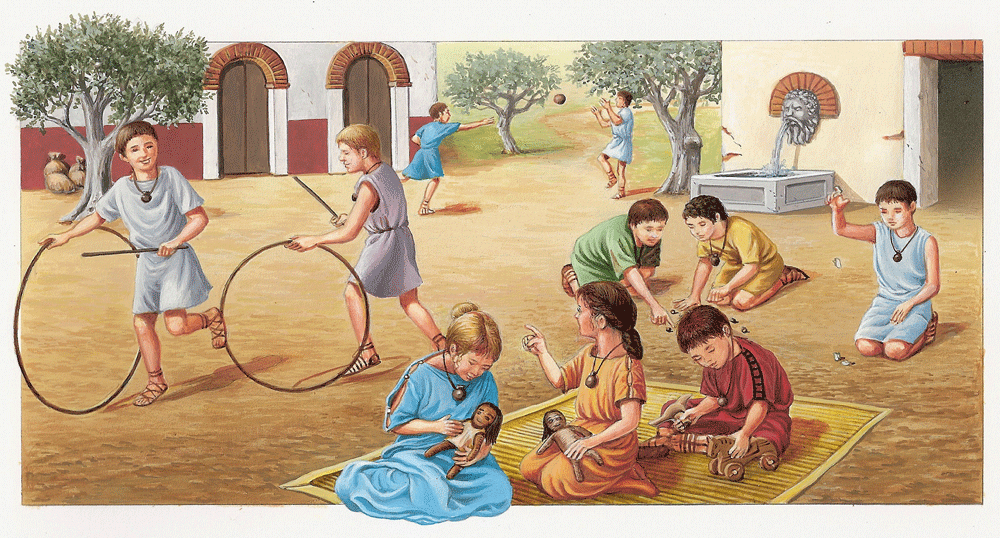 Image Roman children playing.png Alternative History FANDOM