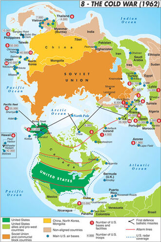 Map cold war