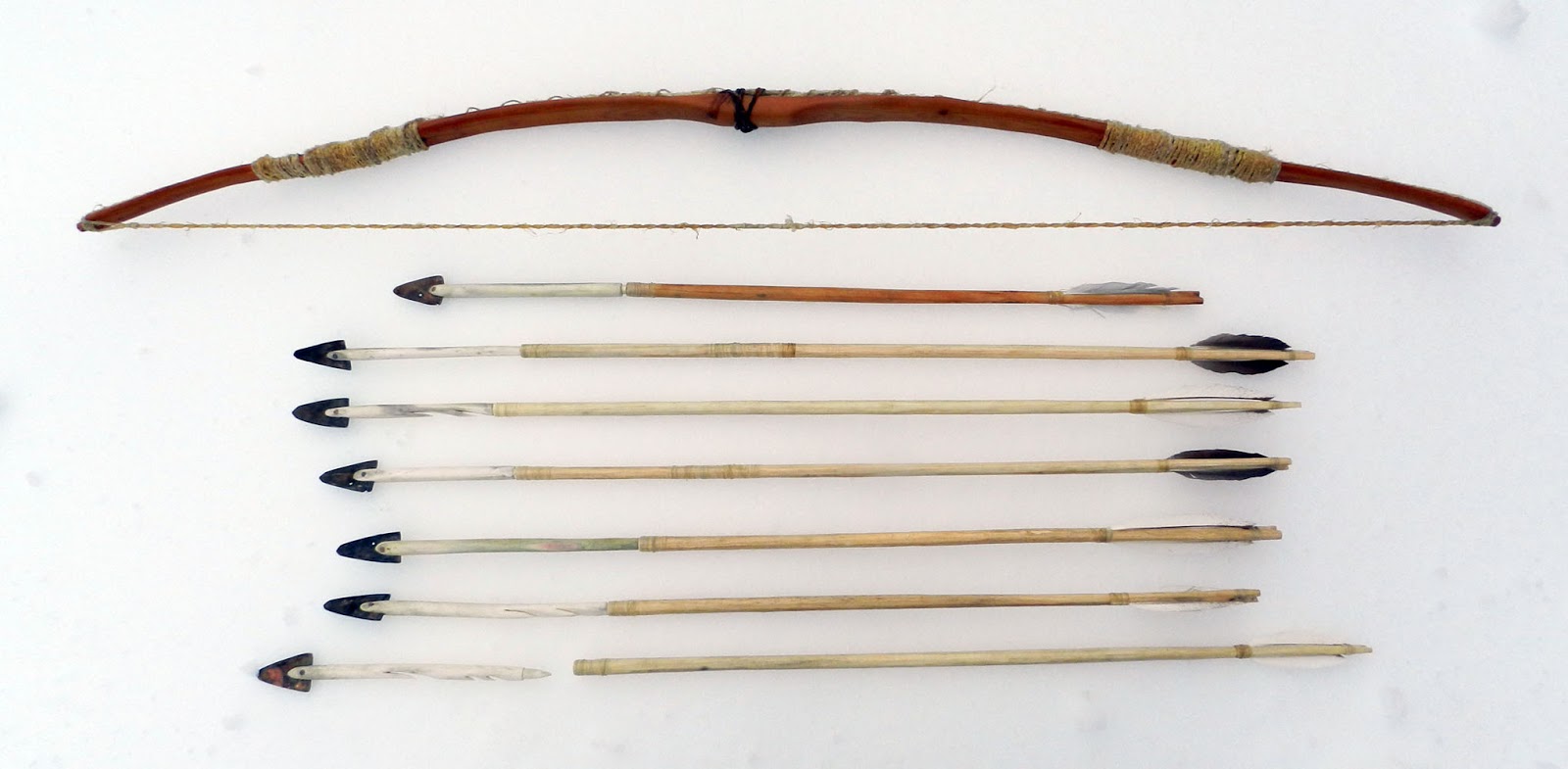 Image Inuit bow and arrows.jpg Alternative History FANDOM powered