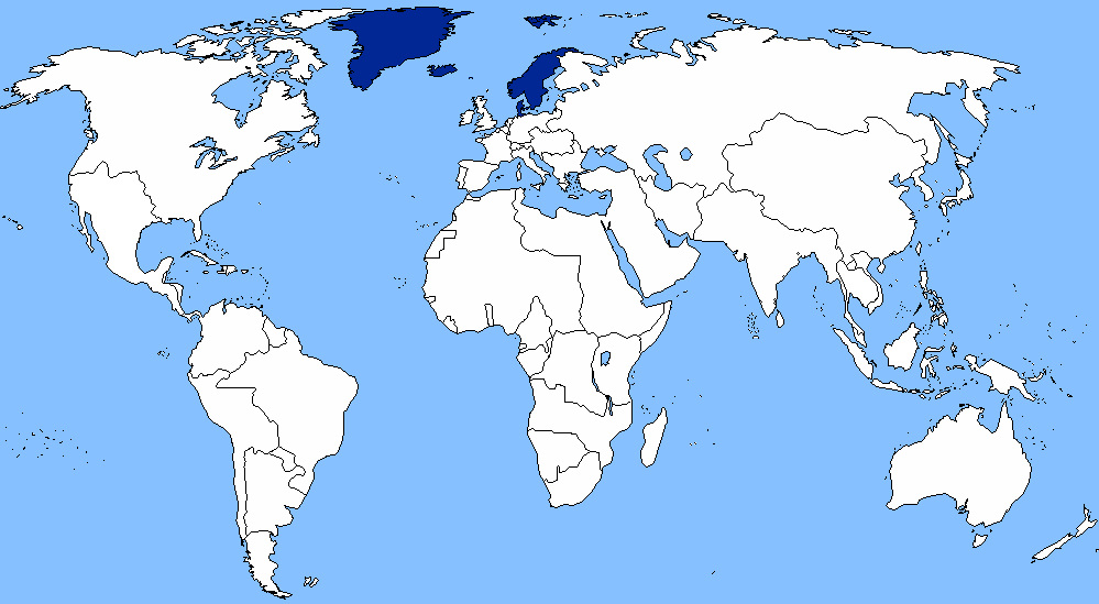 United Kingdoms Of Denmark Norway Sweden Iceland And Greenland