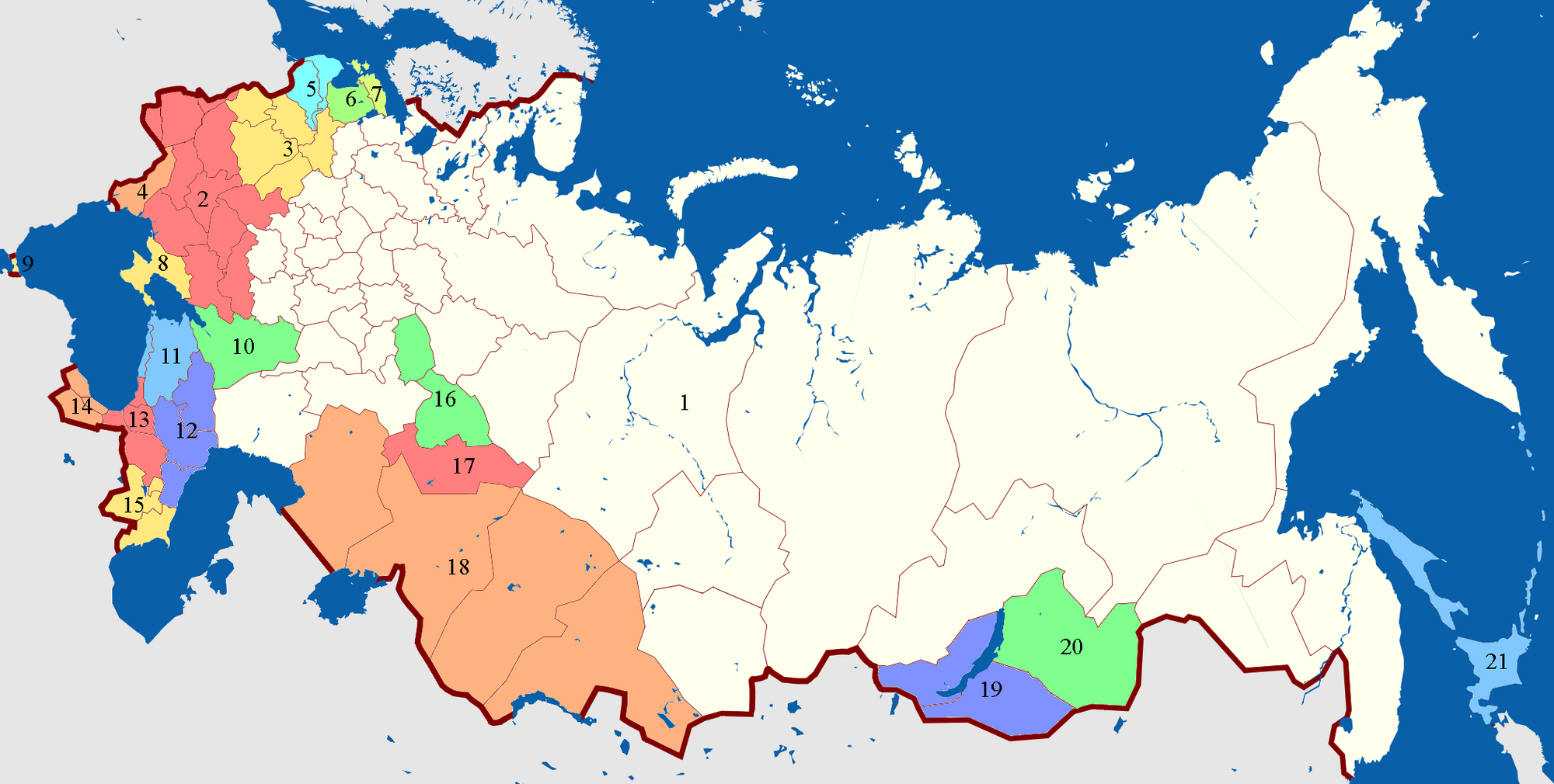 Российская демократическая федеративная республика. Территория Российской Республики 1917. Карта Российской Республики 1917. Административное деление Российской Республики. Альтернативное административное деление России.