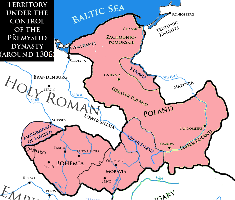 Empire Of Greater Bohemia And Poland Premyslid Bohemia Alternative   Latest