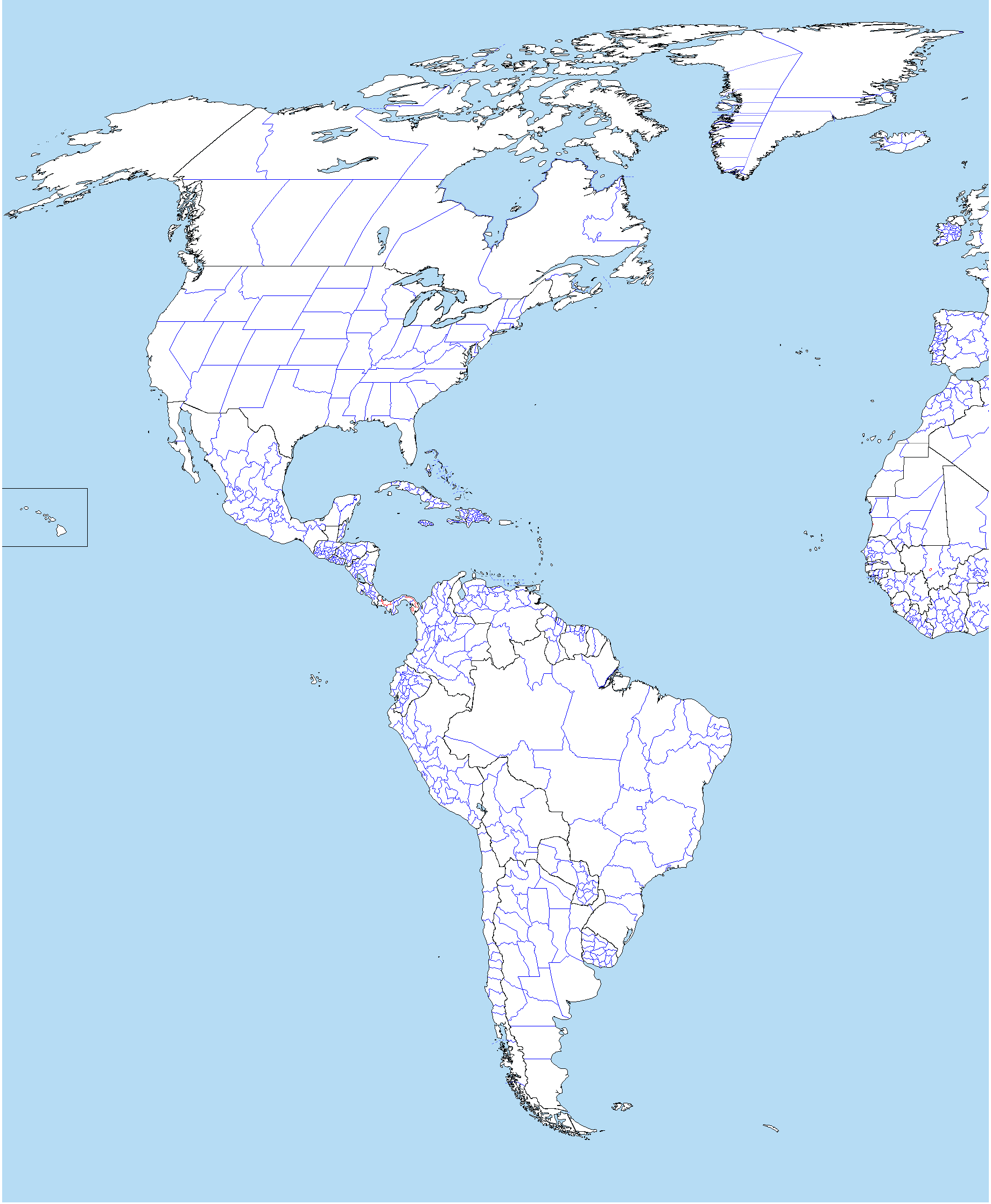 new world map