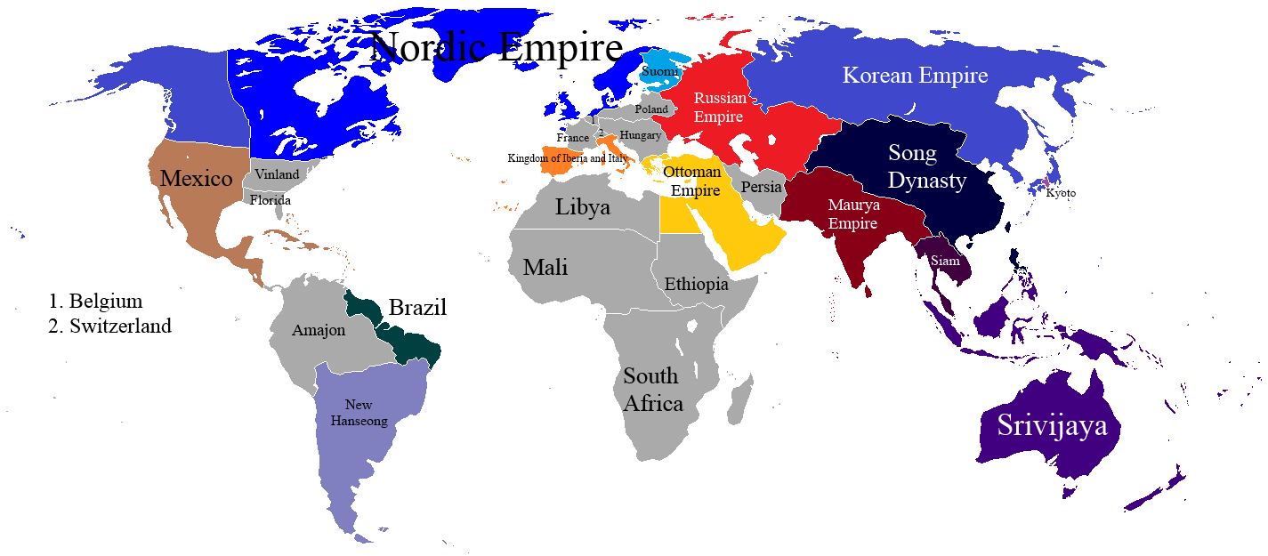 Map Contest Archive 6 Alternative History