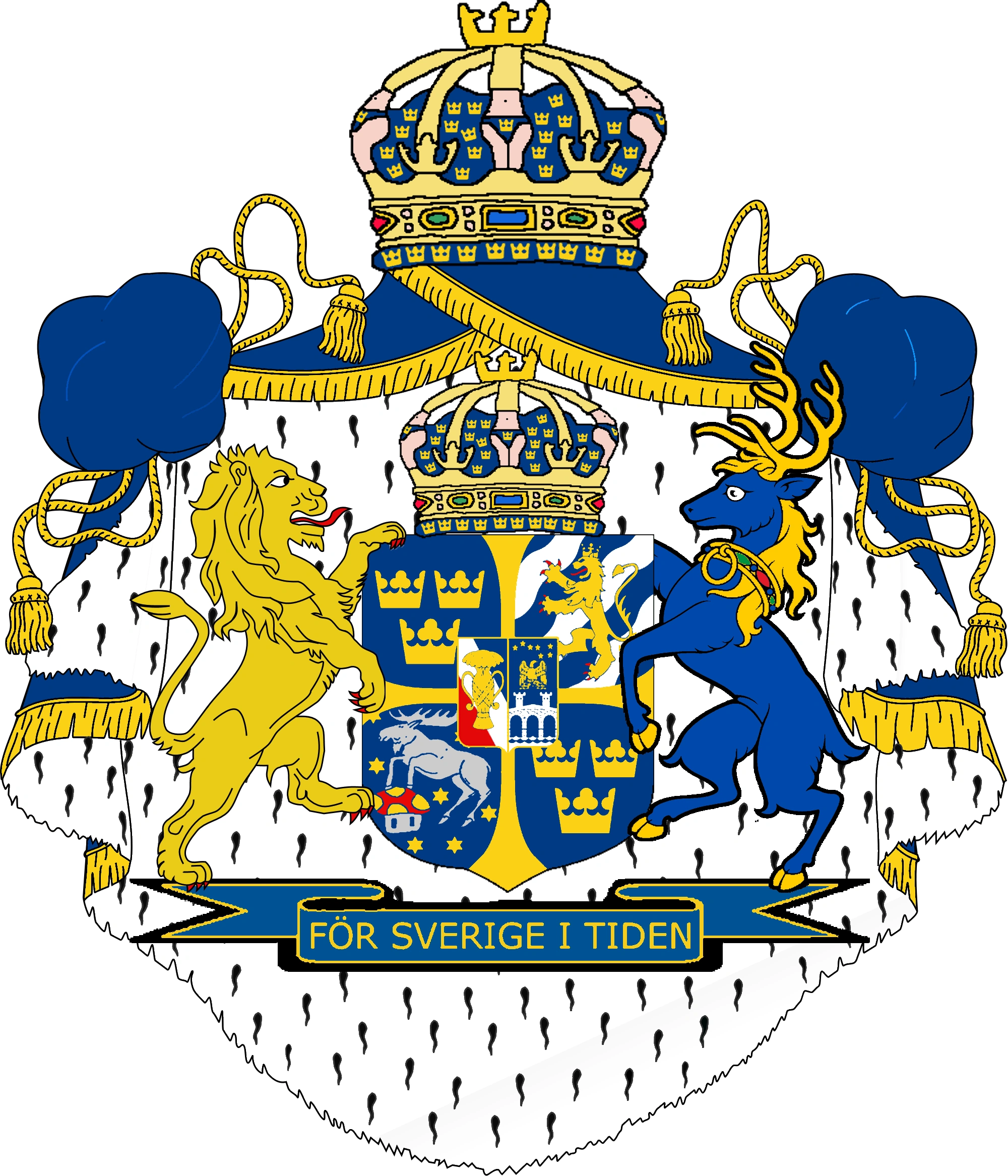 Scandinavia And The World Coat Of Arms