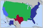 Yellowstones map of america