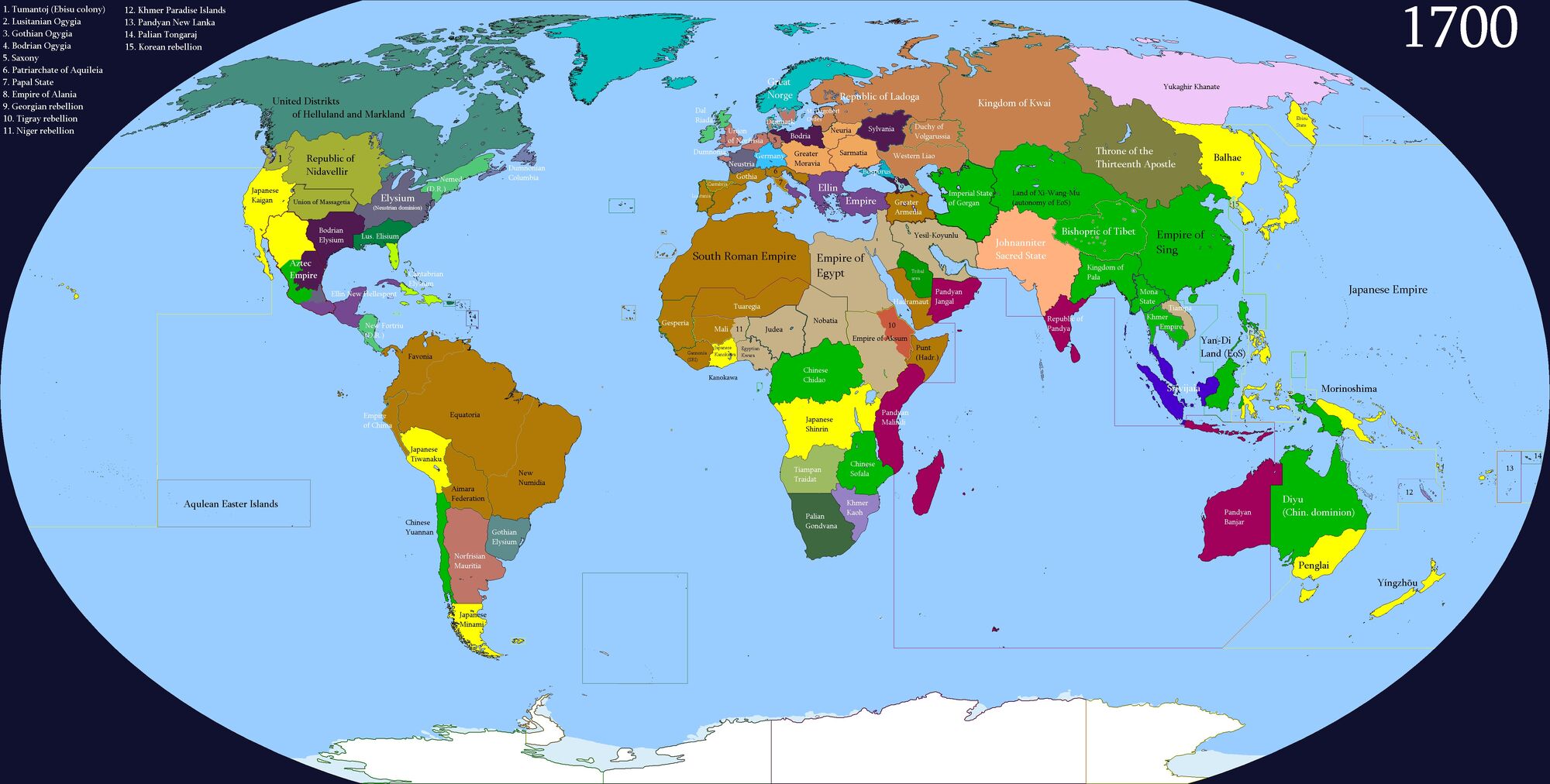 Генетическая карта мира