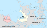 Map of the VSFSR