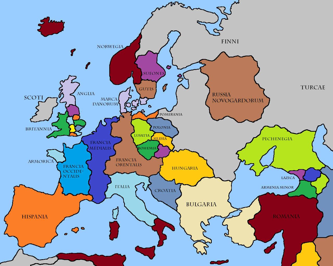 Image - Europe 900 (Fidem Pacis).png  Alternative History  FANDOM powered by Wikia