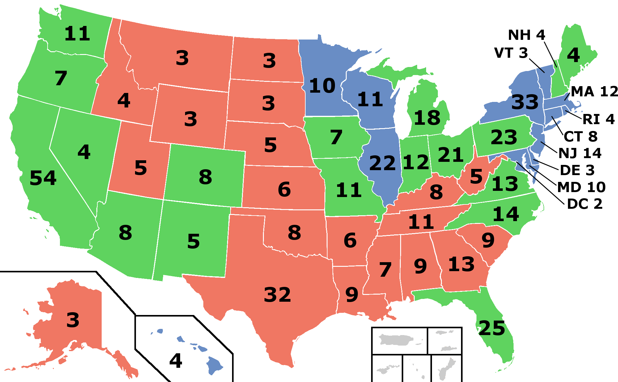 2000 US Presidential Election (An Independent in 2000) Alternative