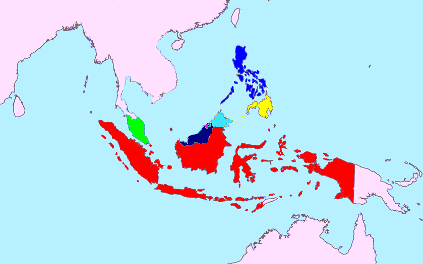 Unified Map Of Maritime Southeast Asia Location Dutch East Indies Unified Map Of Maritime Southeast Asia Location Dutch East Indies