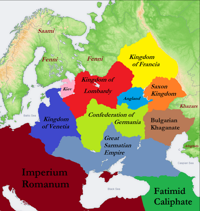Map of Eastern Europe (687)