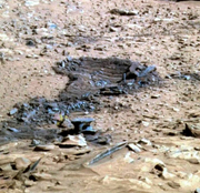 Mars Crashed Debris