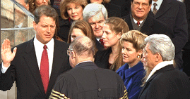 Al gore inauguration 2