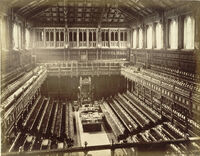 Old House of Commons chamber, F. G. O. Stuart