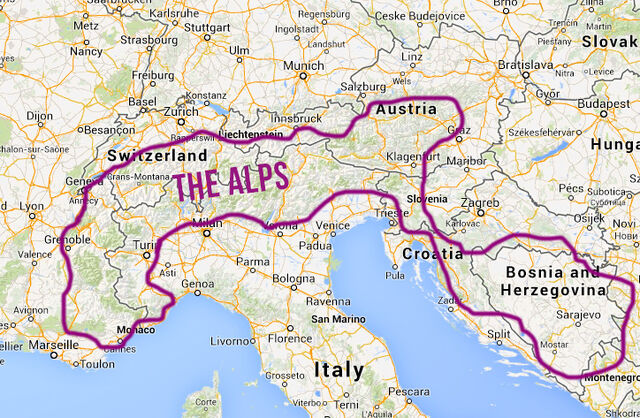 Image The Alps Map Jpg Alternative History FANDOM Powered By Wikia   640