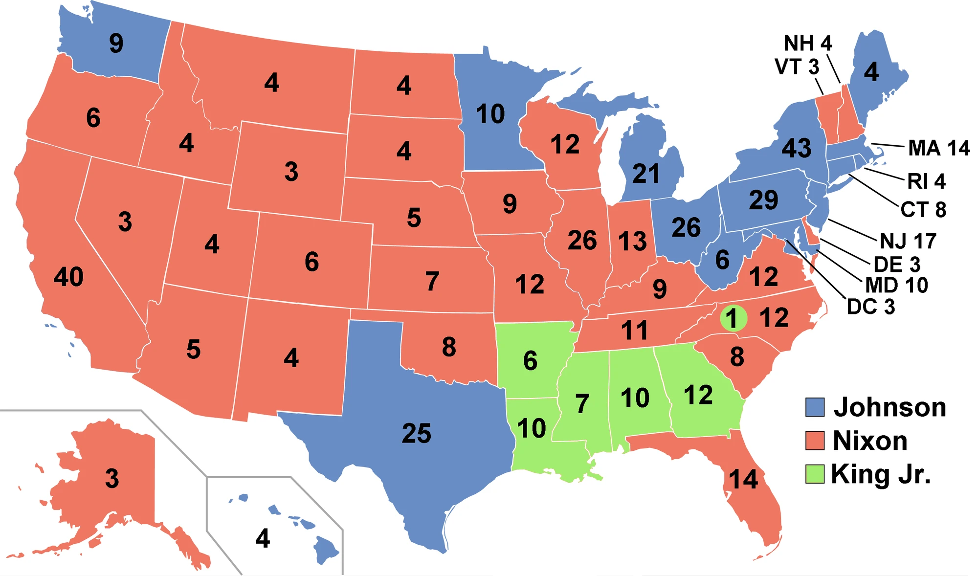 Elecciones Presidenciales de Estados Unidos de 1968 (Kennedy's America