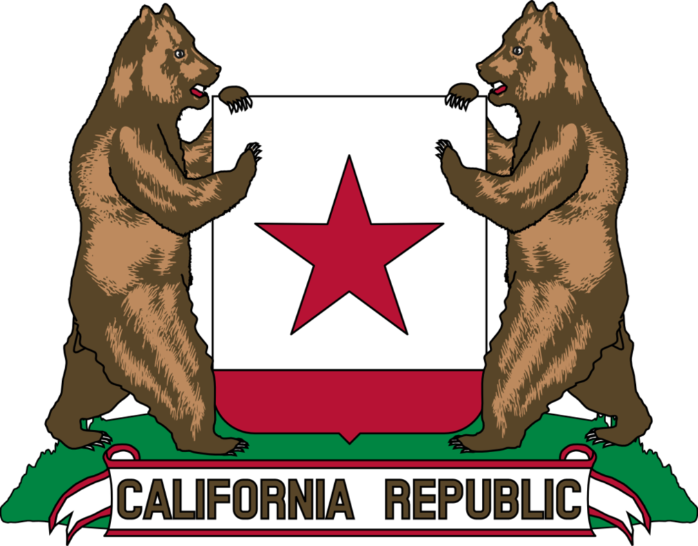Герб 2 медведя. Штат Калифорния флаг. Флаг Калифорнии Республики. Герб штата Калифорния. Герб с медведем.