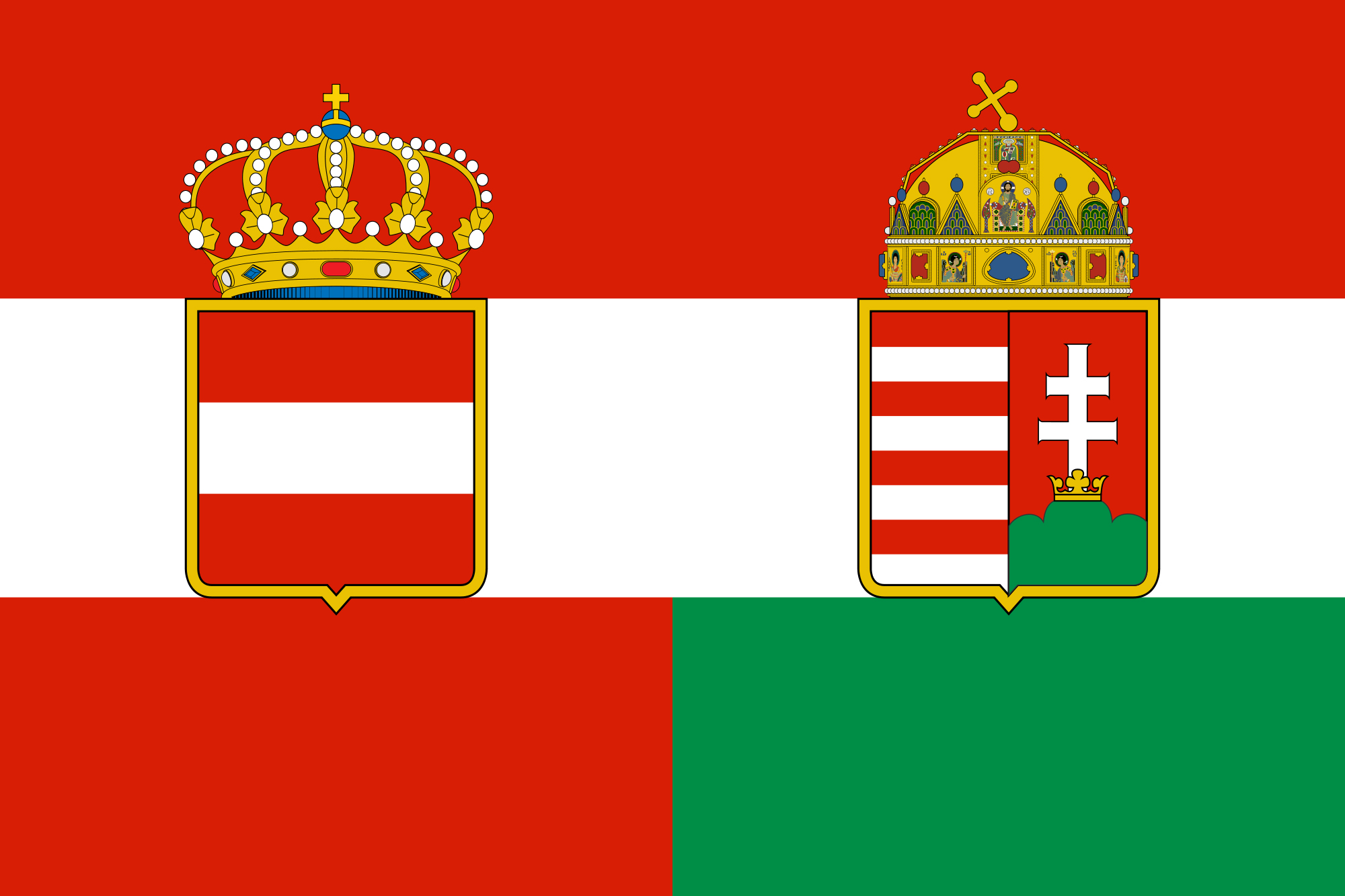 Bandera Imperio Austro Hungaro Imagen - Bandera Imperio-Austrohungaro.jpg | Historia Alternativa