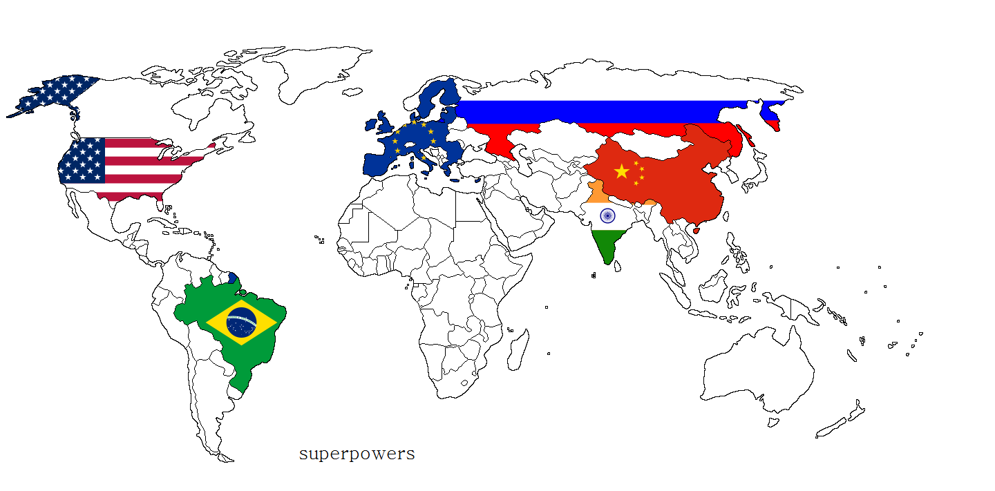 Image Superpowers map.png Alternative History FANDOM powered by Wikia