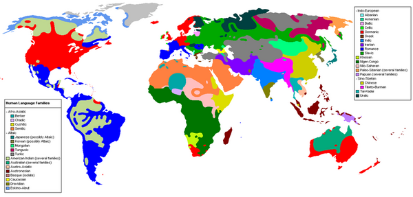 850px-Human Language Families Map