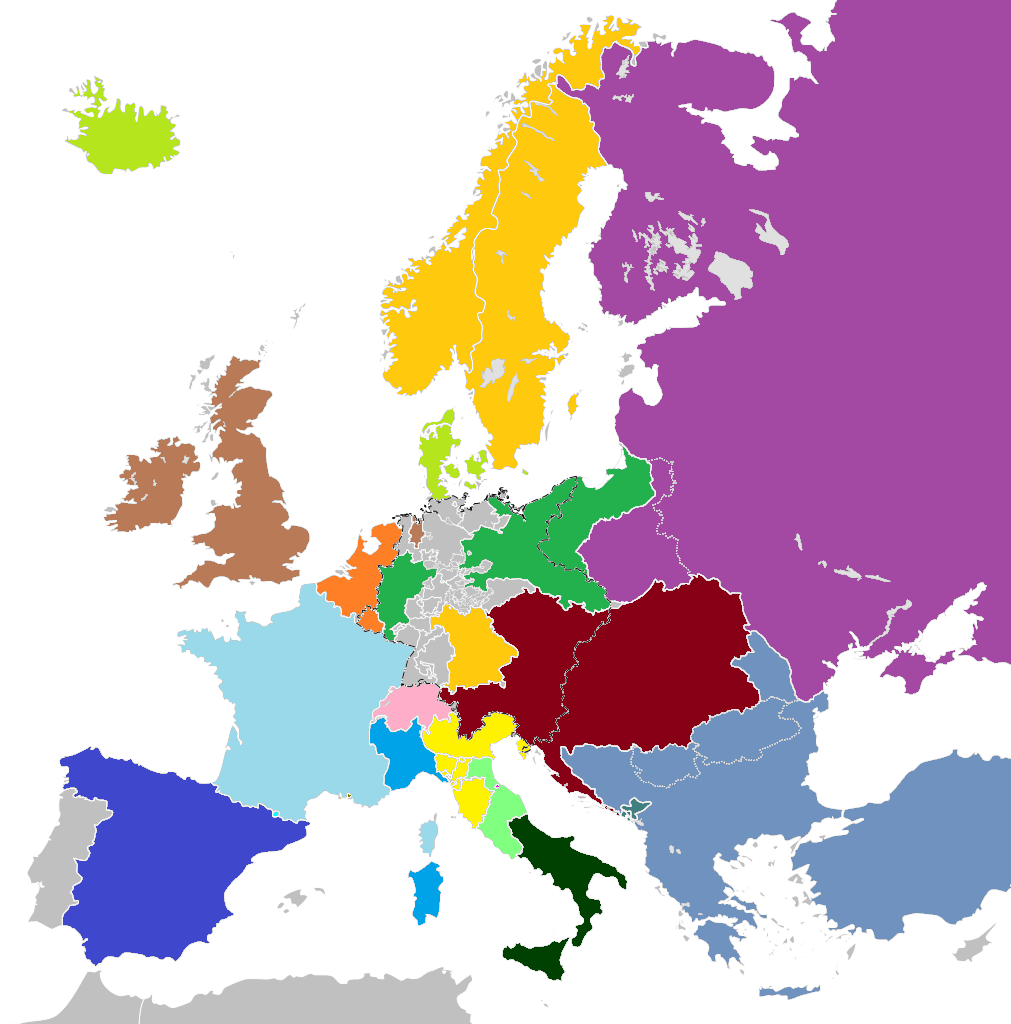 1011px blank map of europe 1815svgpng