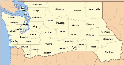 Image Washington State County Map Alternitypng Alternative History Fandom Powered By Wikia 0922