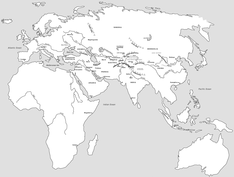 Eurasia Map Outline Asia Map Map - vrogue.co