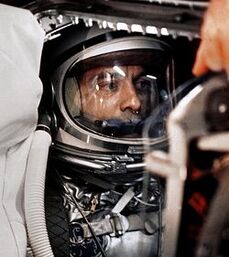 250px-Alan Shepard in capsule aboard Freedom 7 before launch2