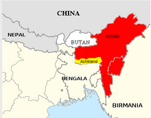 Achikland mapa