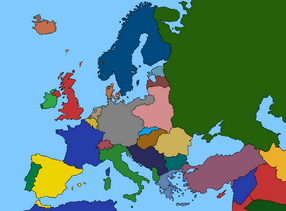 Post-WW2 Europe