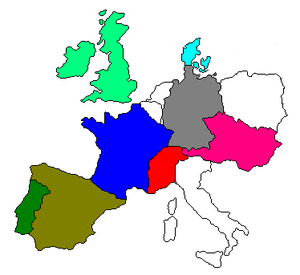 Swiss Confederation Map