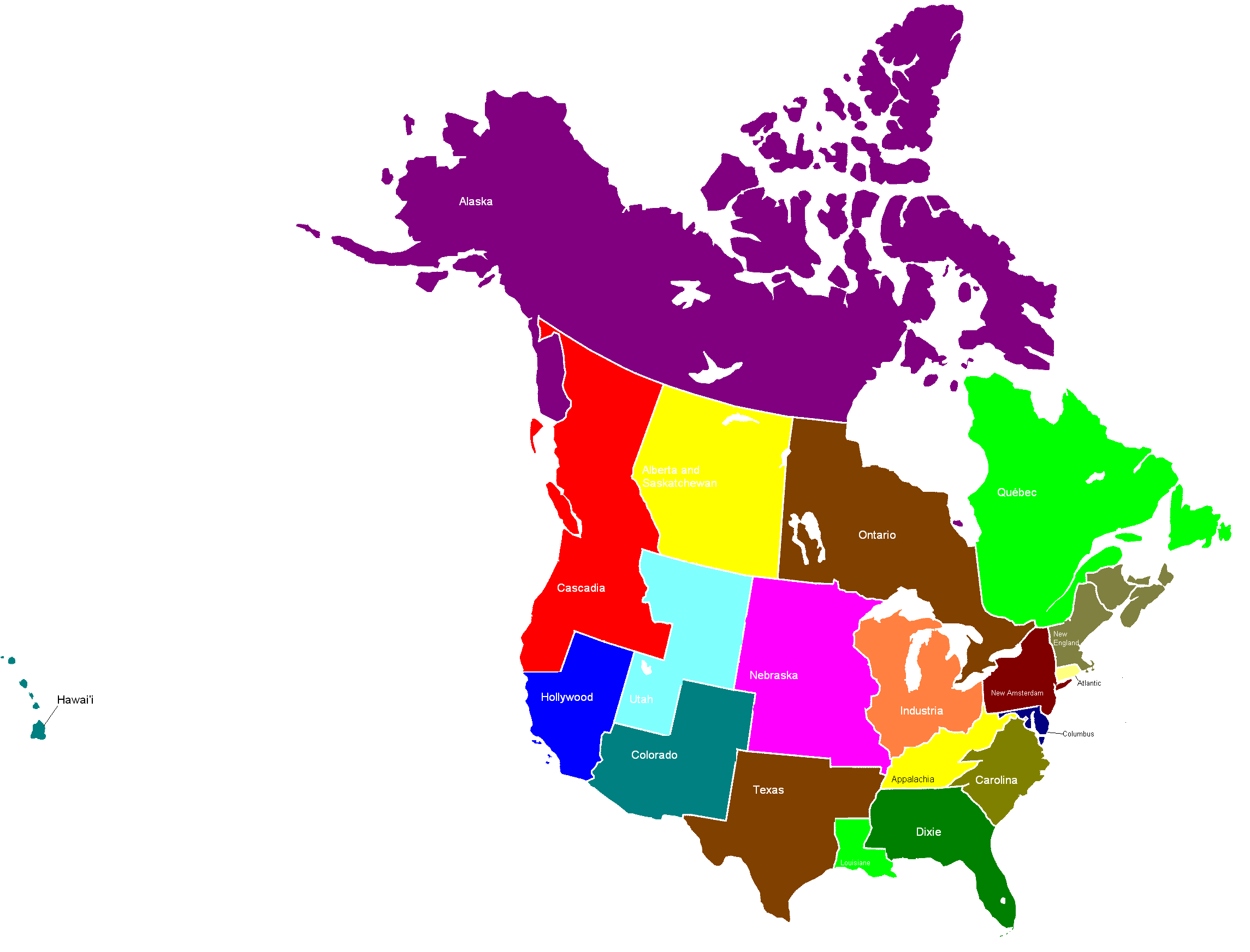 blankmap usa states canada provincespng