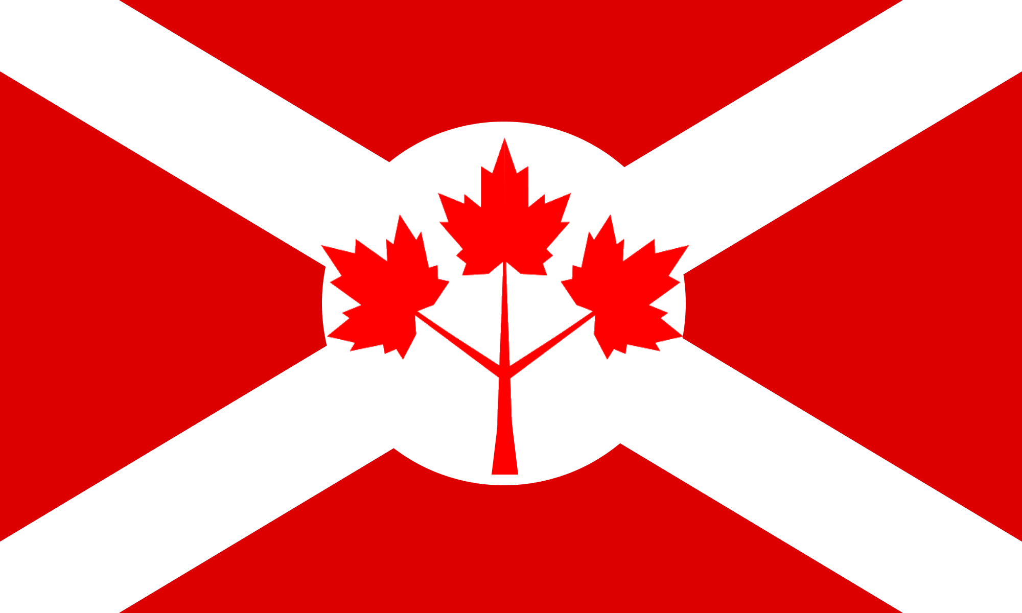 Flag of maple monarchy