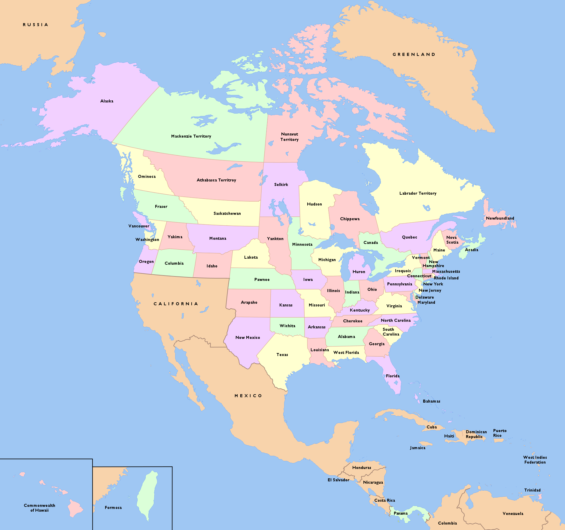 The world in the year 1984 [United Americas: The More Perfect Union] :  r/worldbuilding