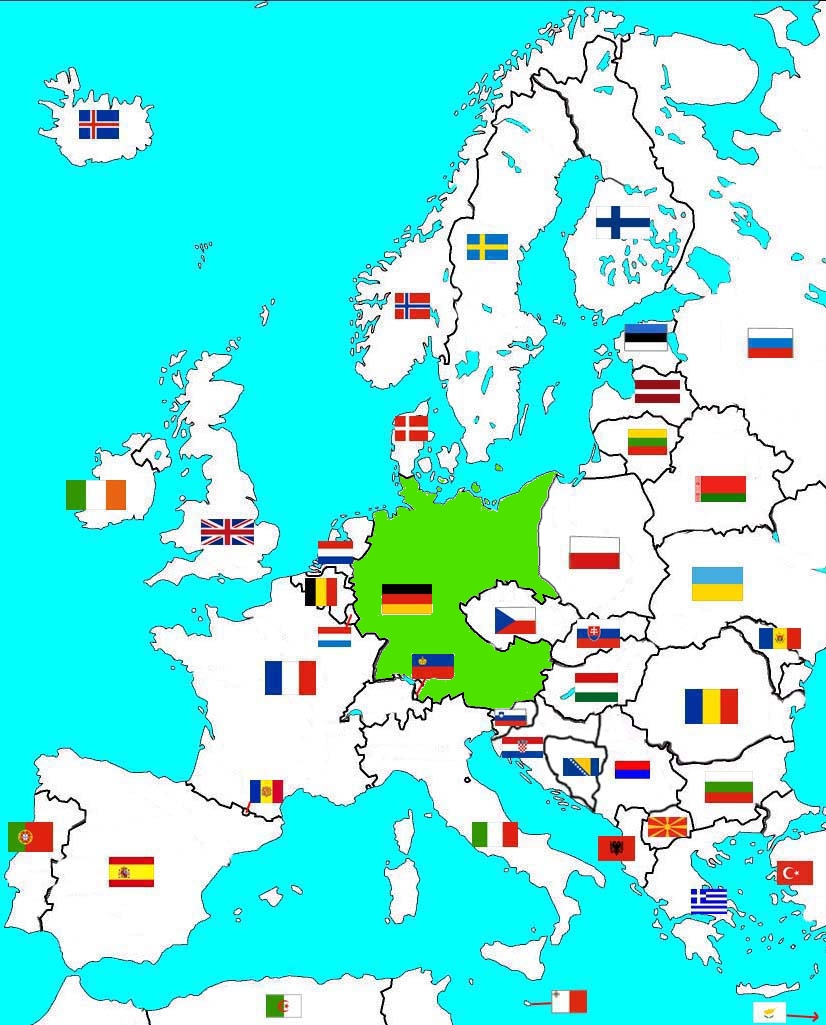 Bild - 461-europakarte.jpg | Alternativgeschichte-Wiki ...