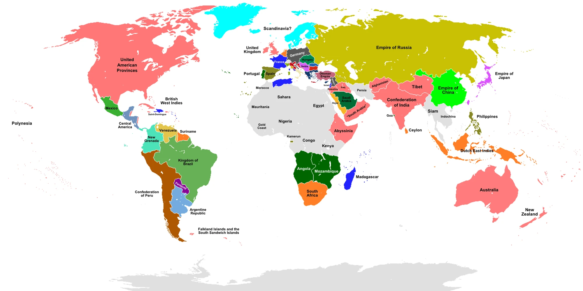 Maps (Their British America) | Alternative History ...