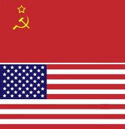 Dep 6868078-Soviet-Union-and-USA-flag