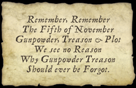 Resultado de imagen de remember remember the fifth of november