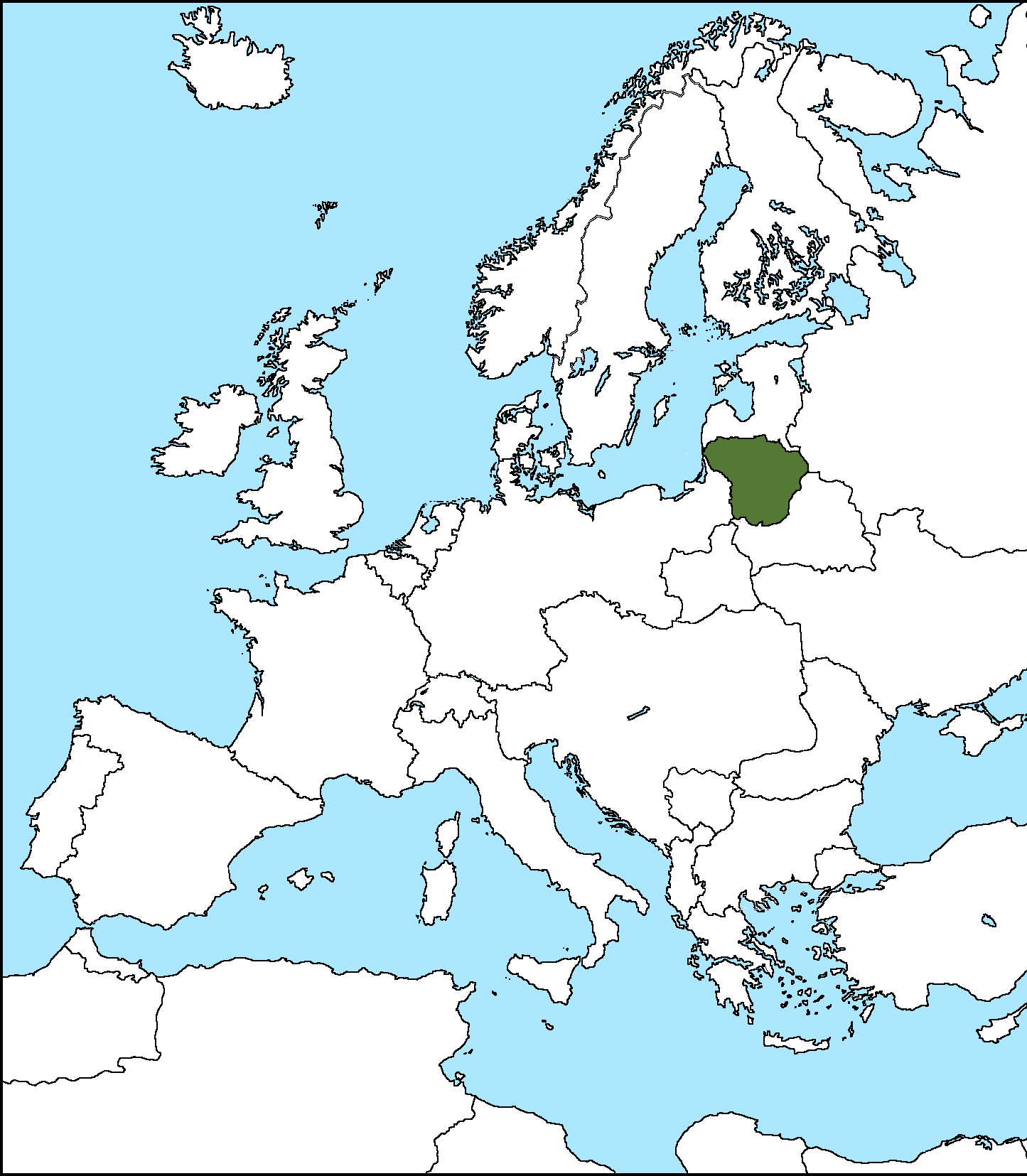image kingdom of lithuania map png alternative history fandom size of lithuania